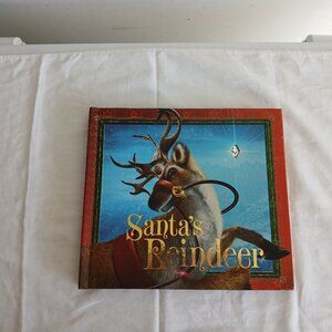 Santa's Reindeer Hardcover Christmas Book by Rod Green 2007